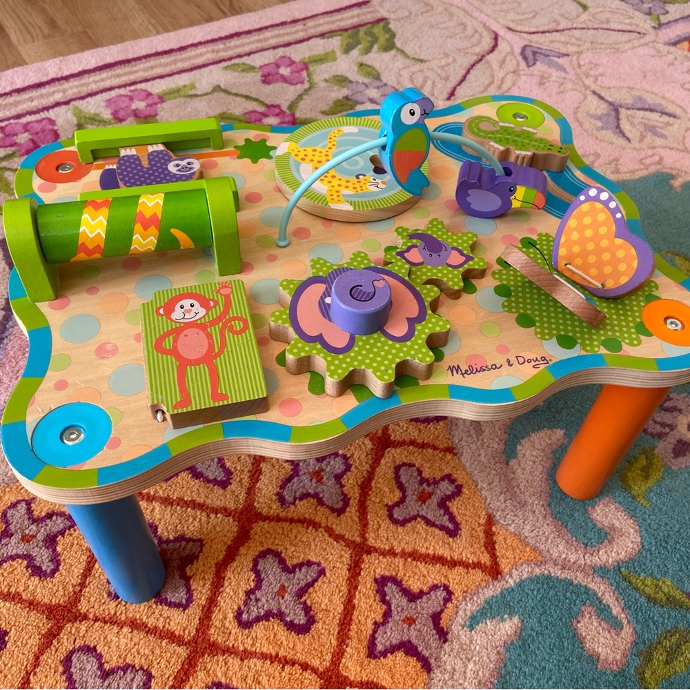 Melissa & Doug Jungle Activity Table - Picture 3 of 4
